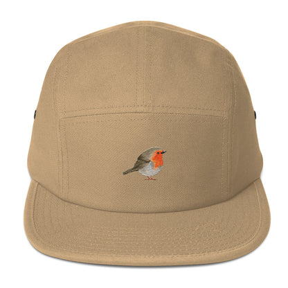 Feathered Whimsy Panel Cap